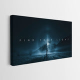 Find Your Light canvas wall art