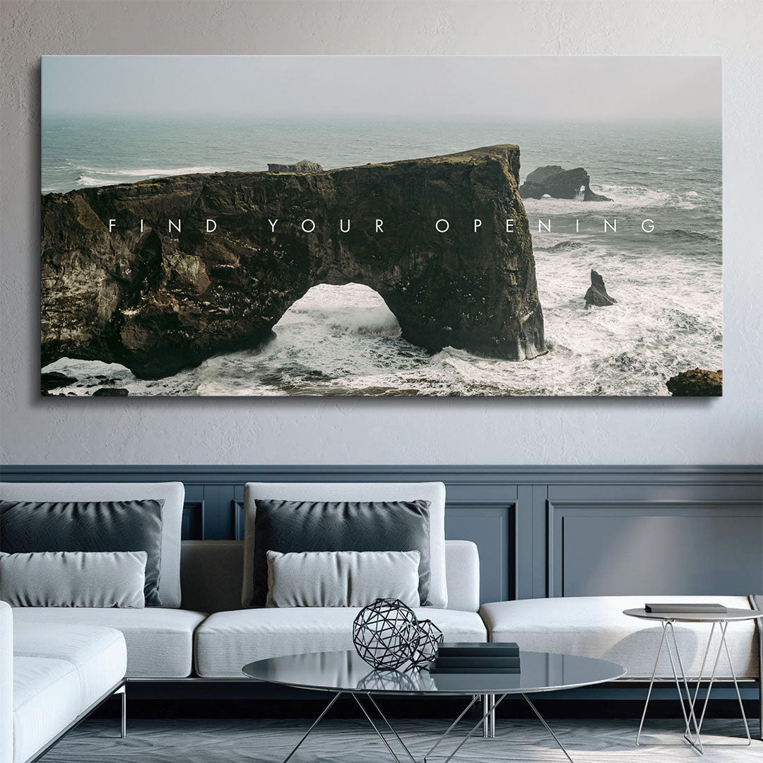 Find Your Opening canvas art