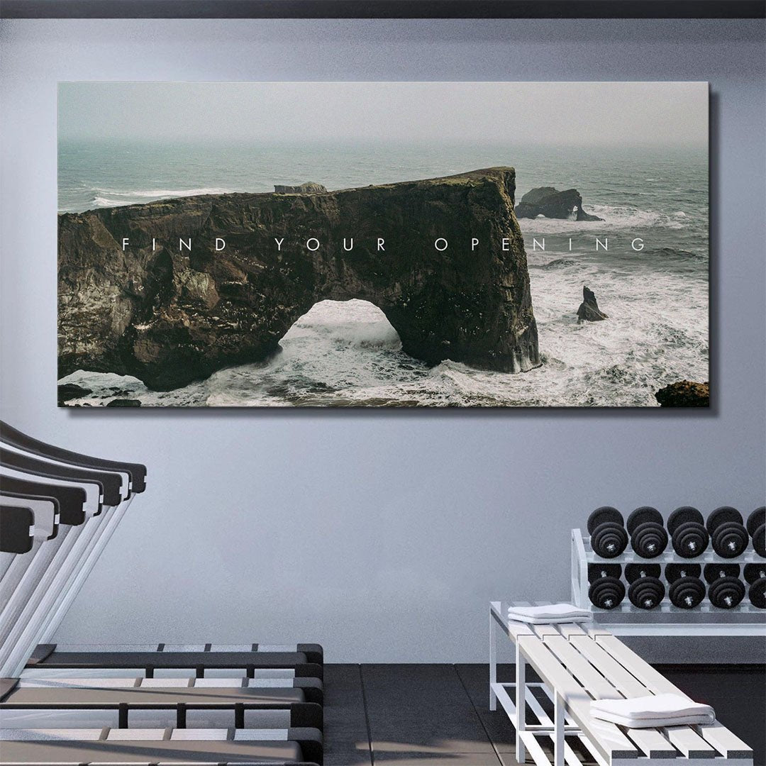 Find Your Opening canvas art