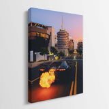Fire Lane Aventador canvas wall art