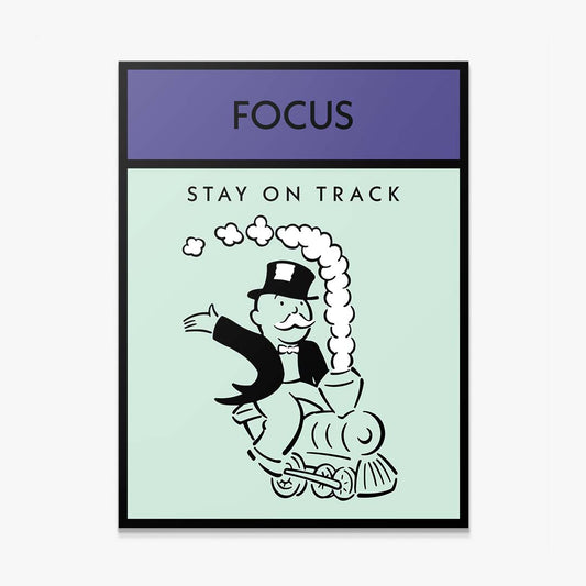 Focus canvas art