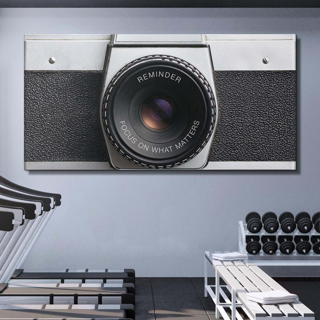Focus On What Matters canvas wall art