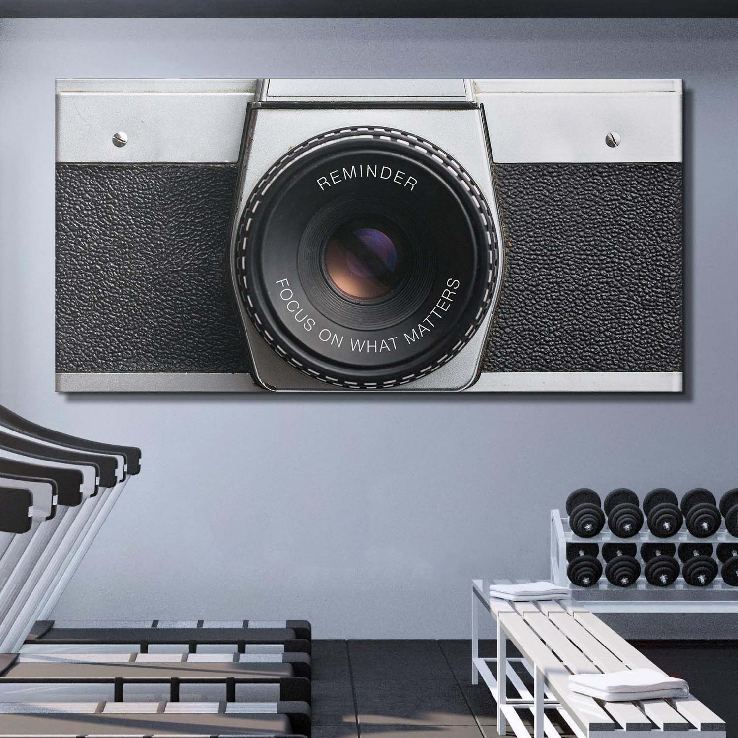 Focus On What Matters canvas wall art