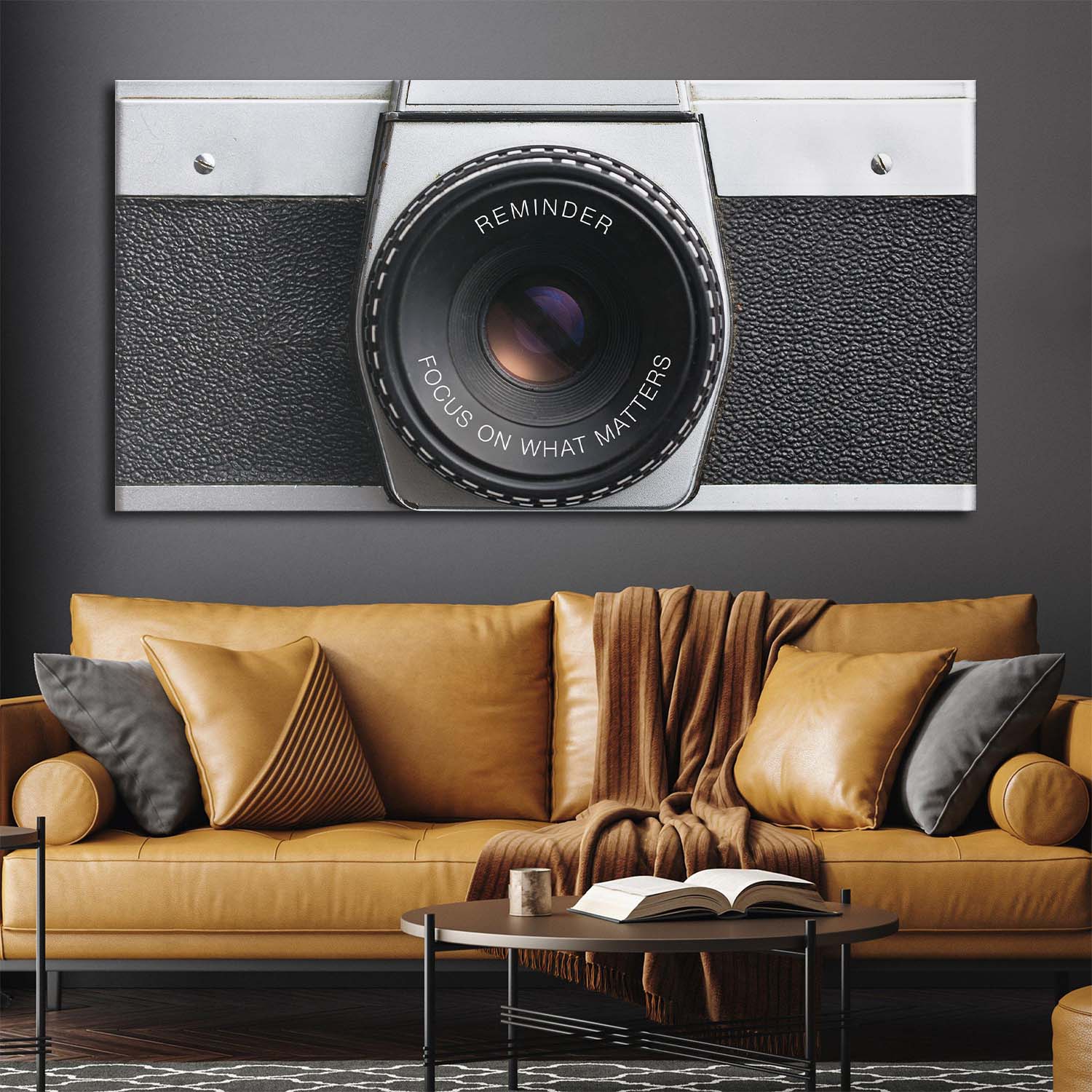 Focus On What Matters canvas wall art