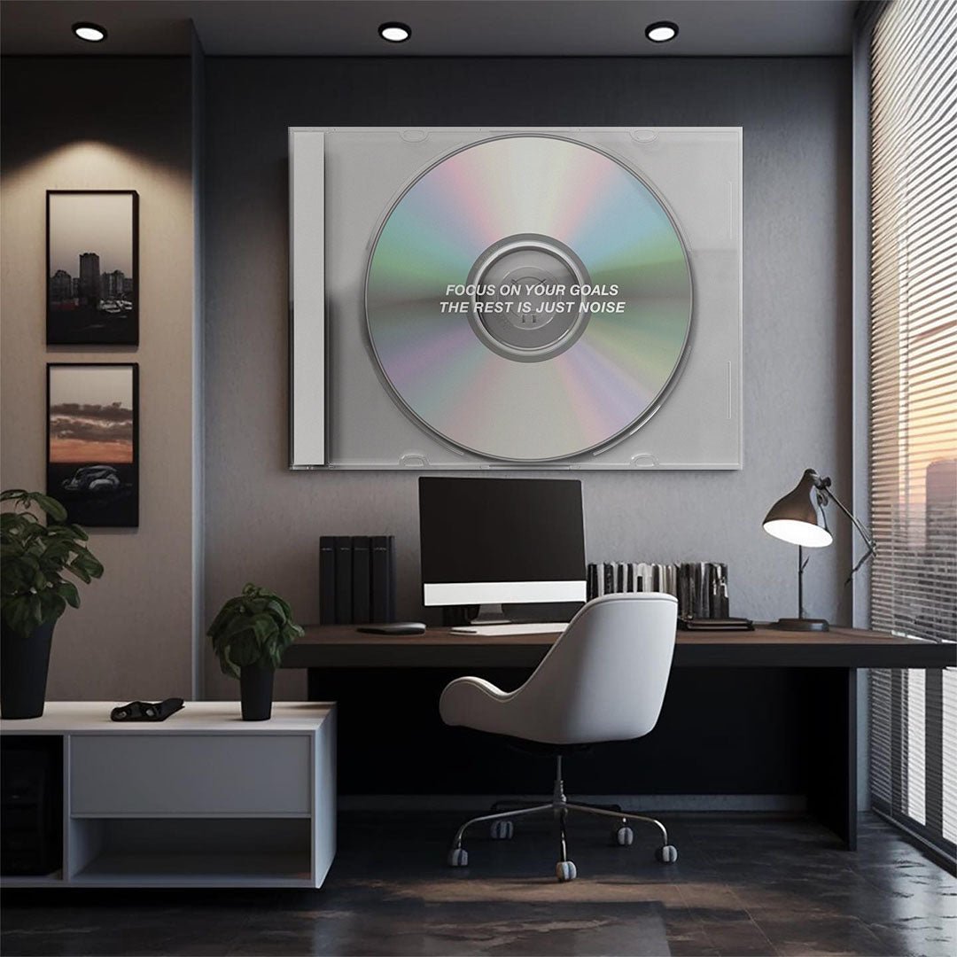 Focus On Your Goals canvas art