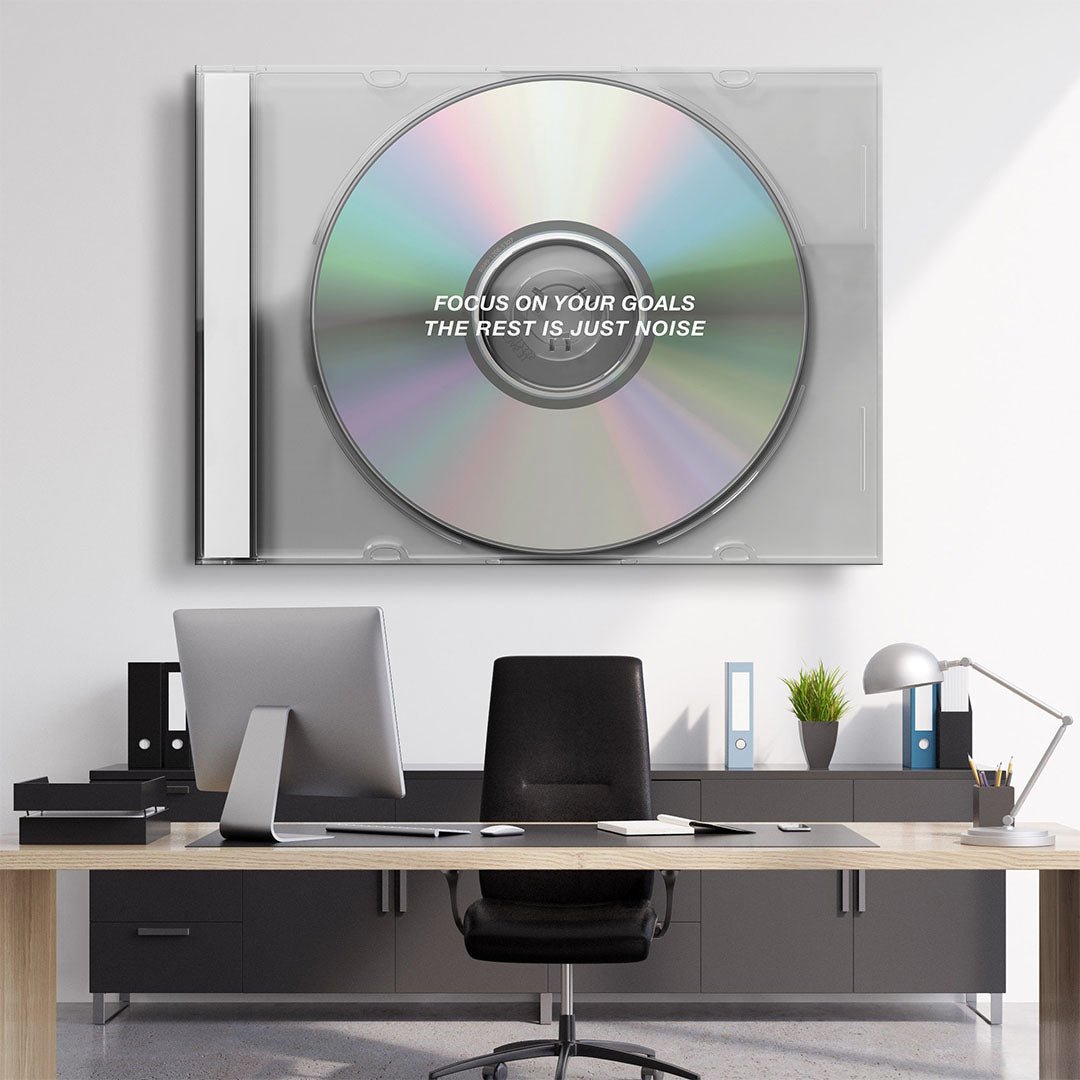 Focus On Your Goals canvas art