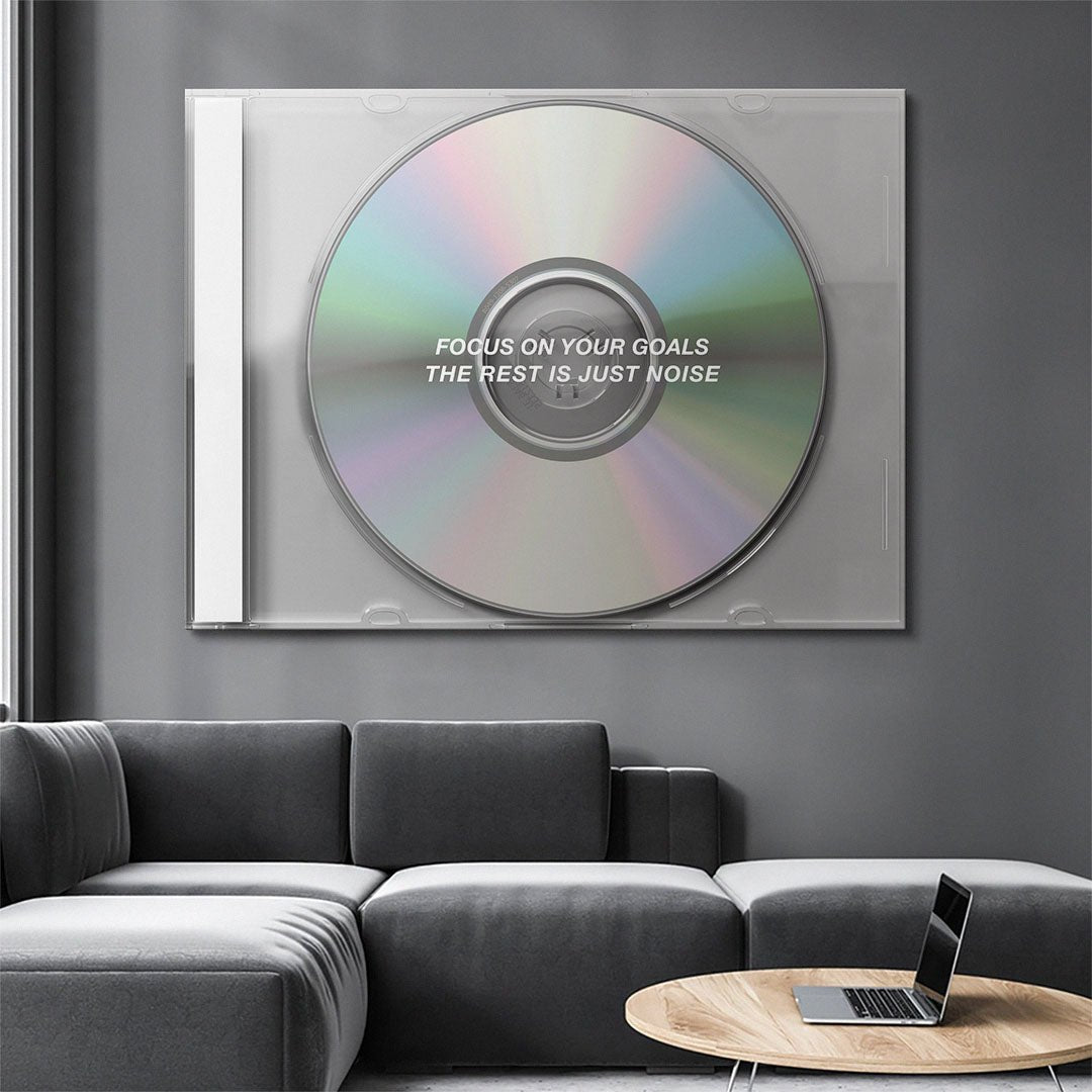 Focus On Your Goals canvas art