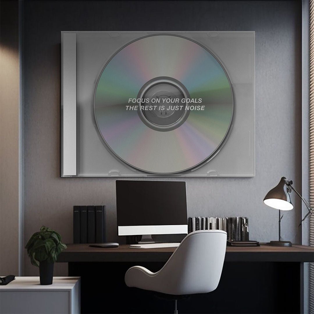 Focus On Your Goals canvas art