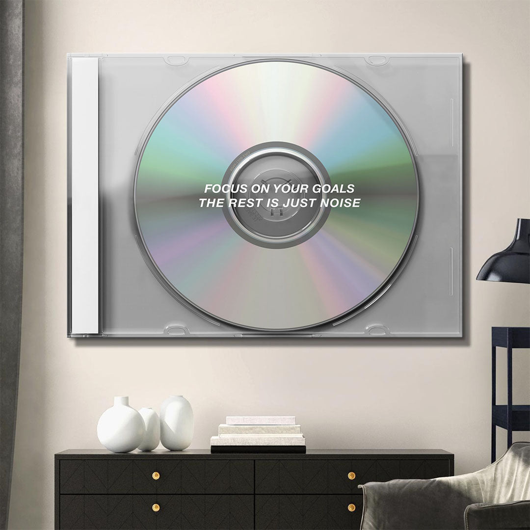 Focus On Your Goals canvas art