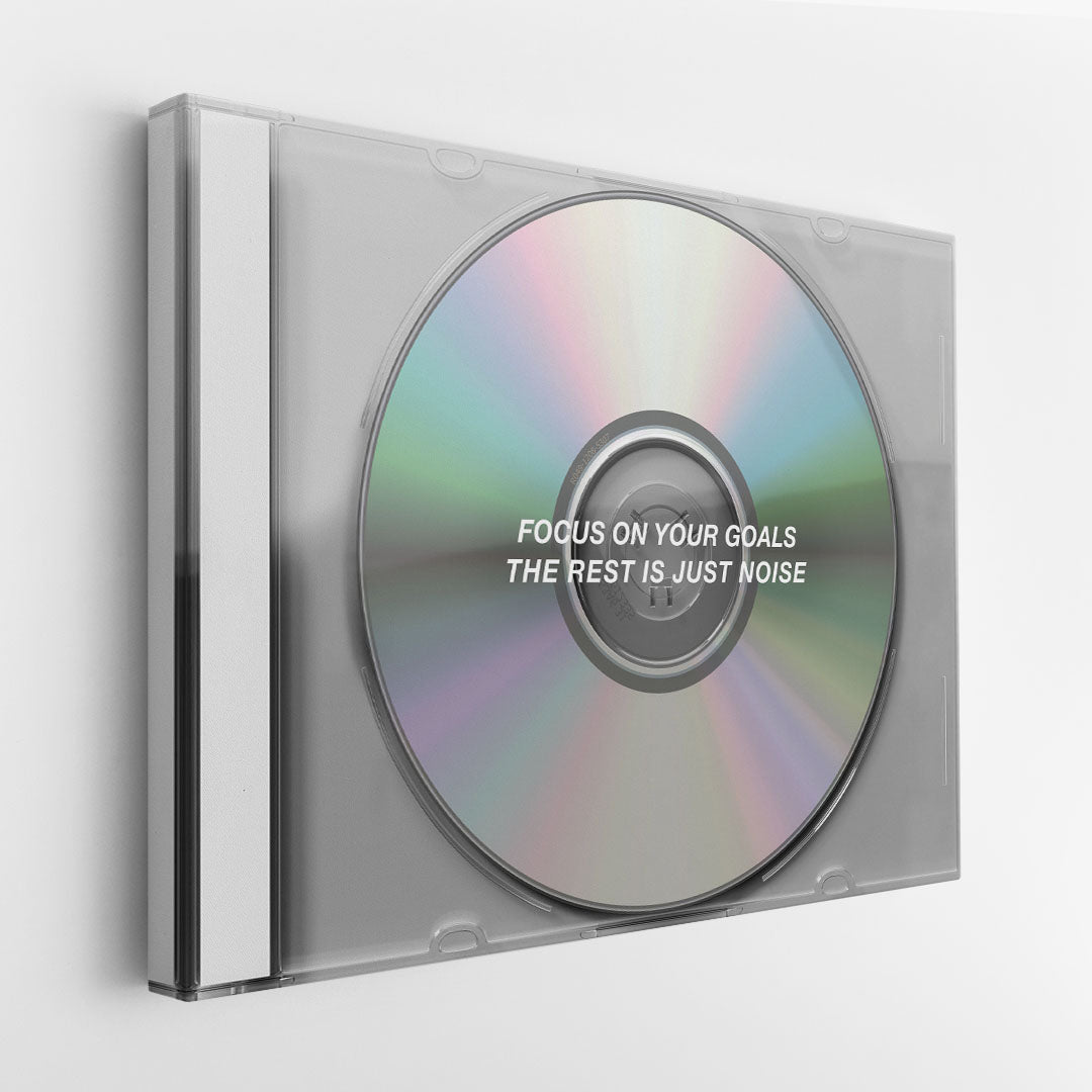 Focus On Your Goals canvas wall art
