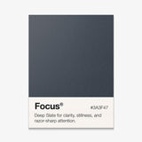 Focus Palette canvas wall art