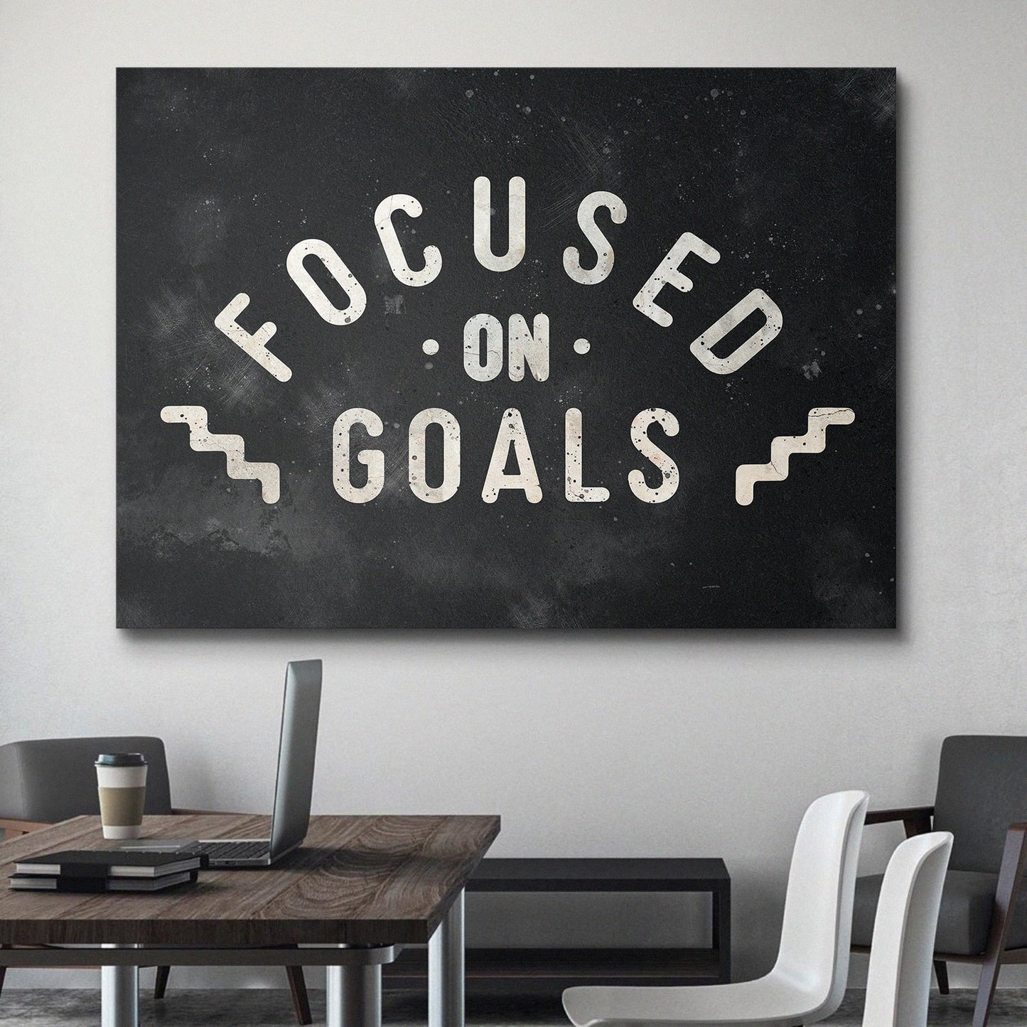 Focused On Goals canvas art