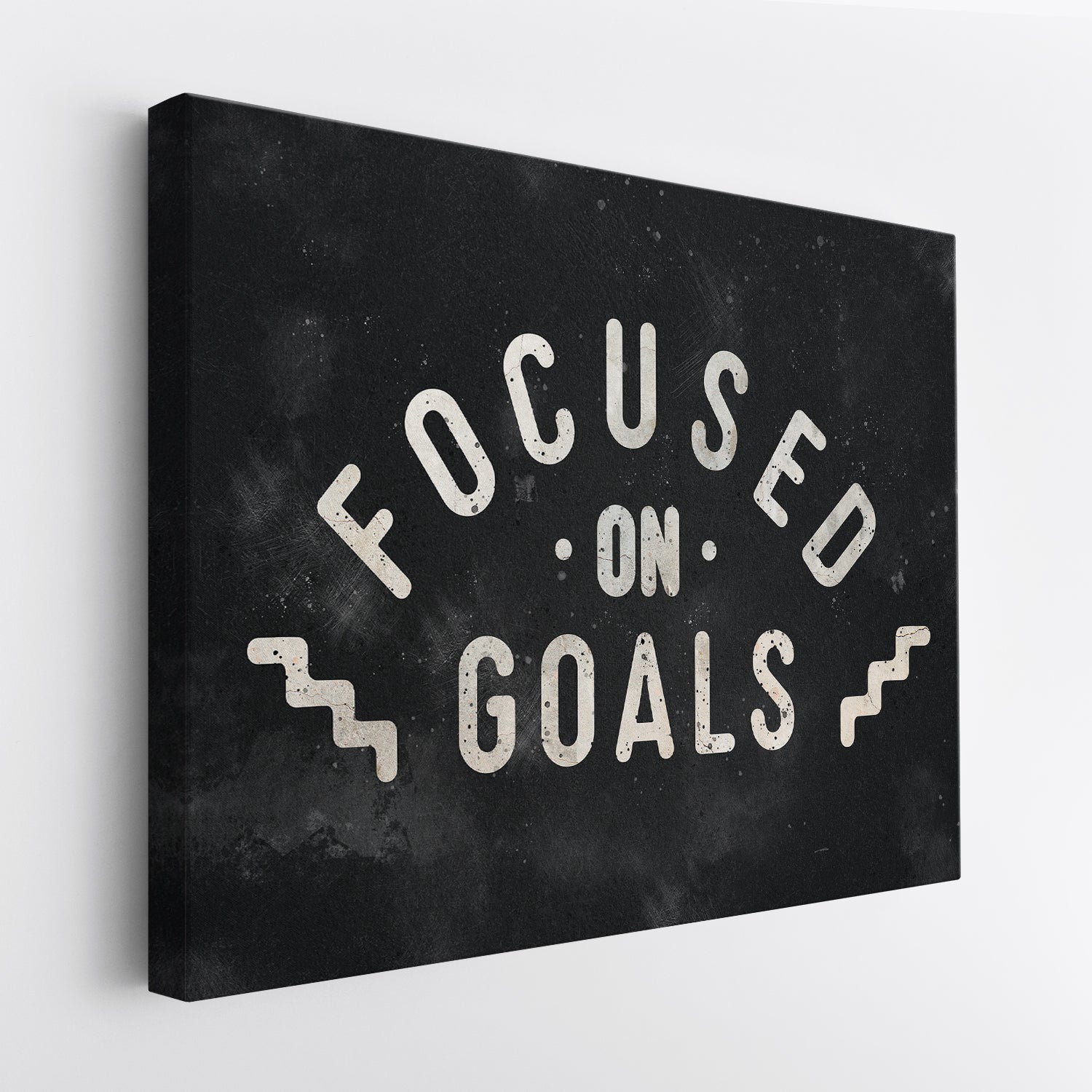 Focused On Goals canvas art