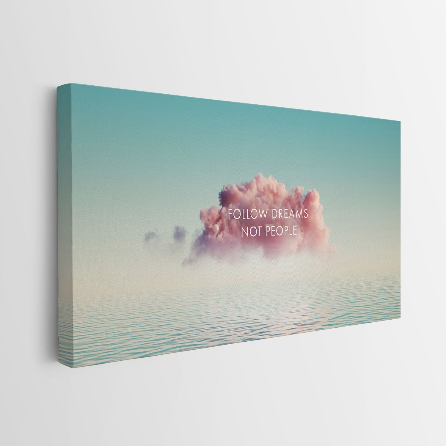 Follow Your Dreams canvas wall art