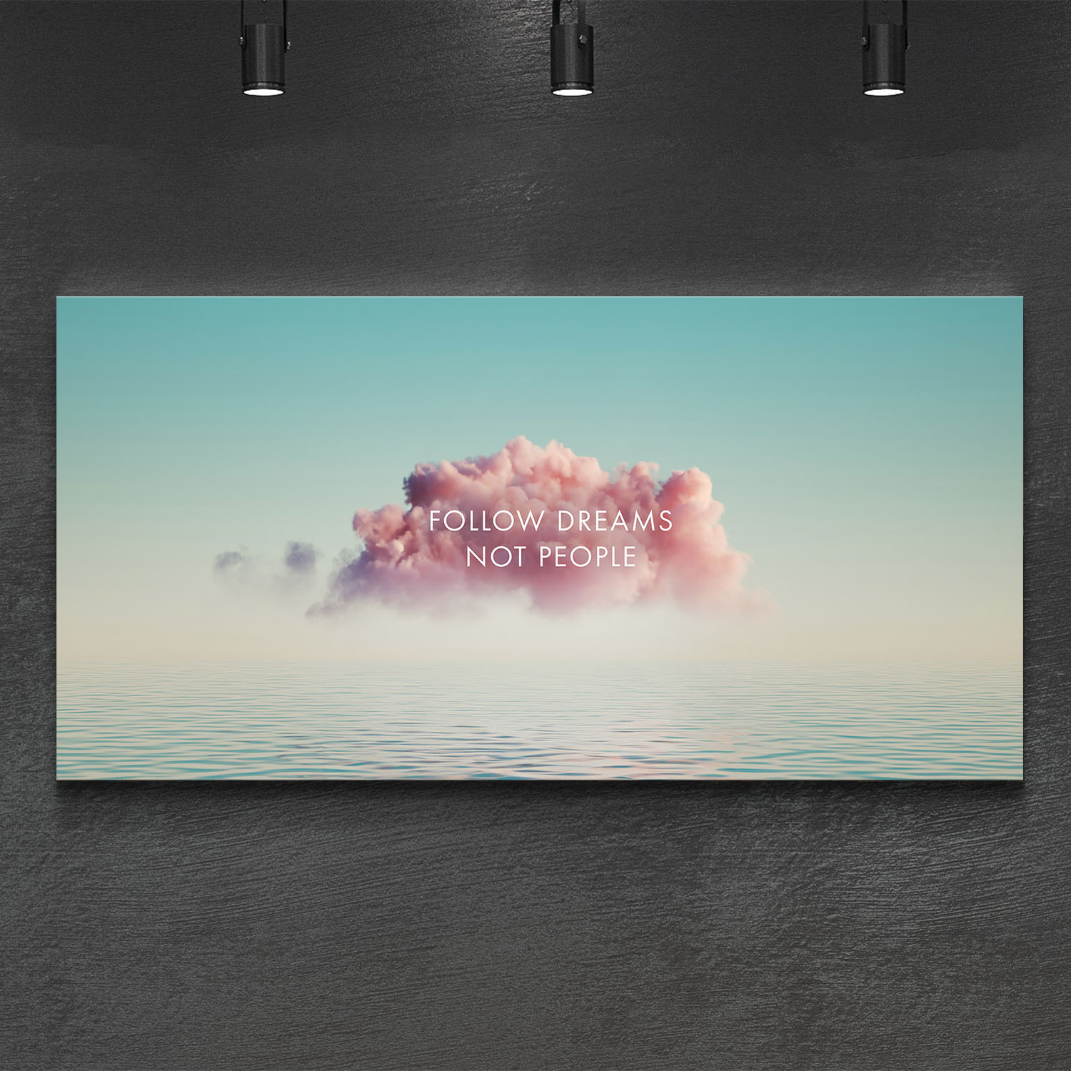 Follow Your Dreams canvas art