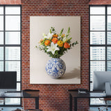 Football Vase canvas wall art