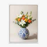Football Vase canvas wall art
