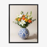 Football Vase canvas wall art