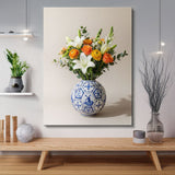 Football Vase canvas wall art