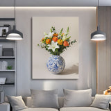 Football Vase canvas wall art