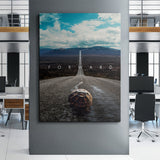 Forward canvas wall art