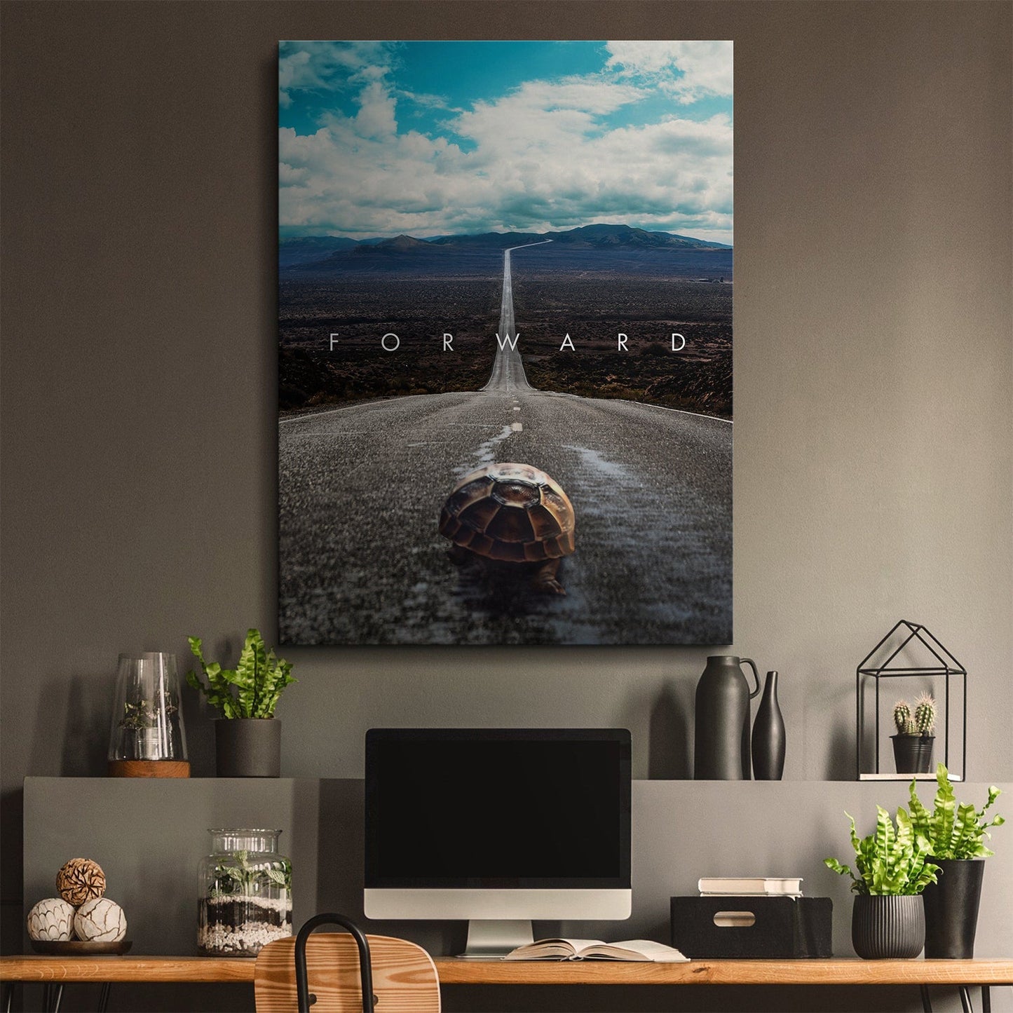 Forward canvas art