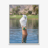 Found It golf canvas white frame