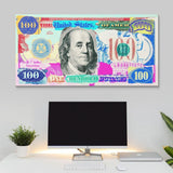 Franklin In Color canvas wall art