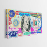 Franklin In Color canvas wall art