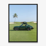 German Golf Cart canvas black frame