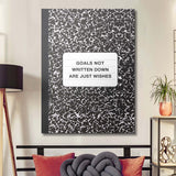 Goals canvas wall art