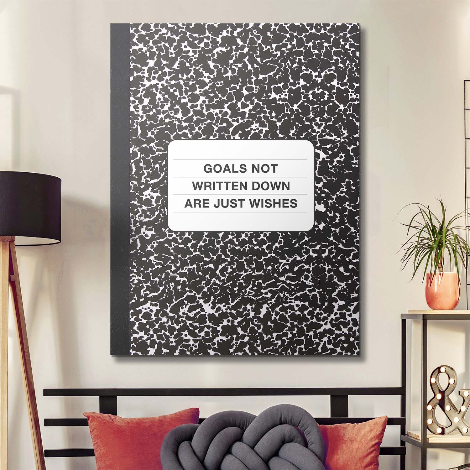 Goals canvas art