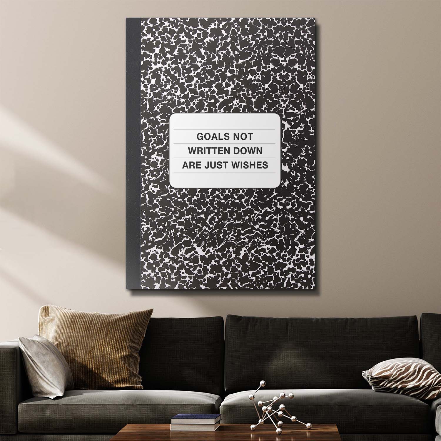 Goals canvas art