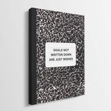 Goals canvas wall art