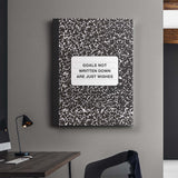 Goals canvas wall art