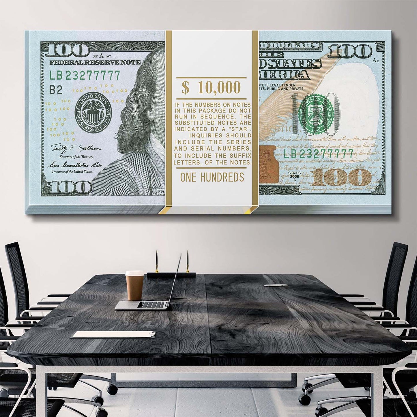 Gold Stack (Dollar Edition) canvas art