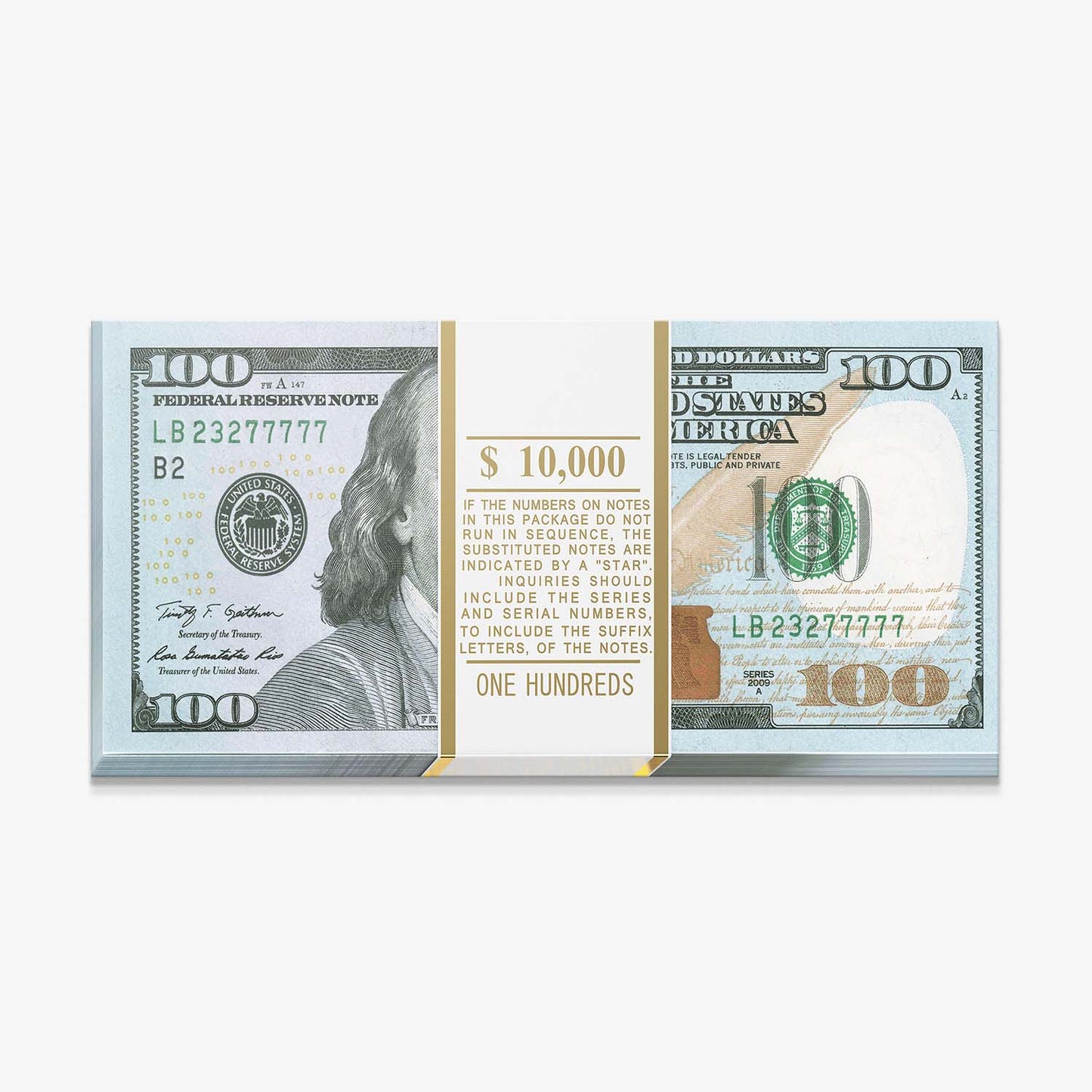 Gold Stack (Dollar Edition) canvas art