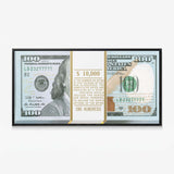 Gold Stack (Dollar Edition) canvas wall art