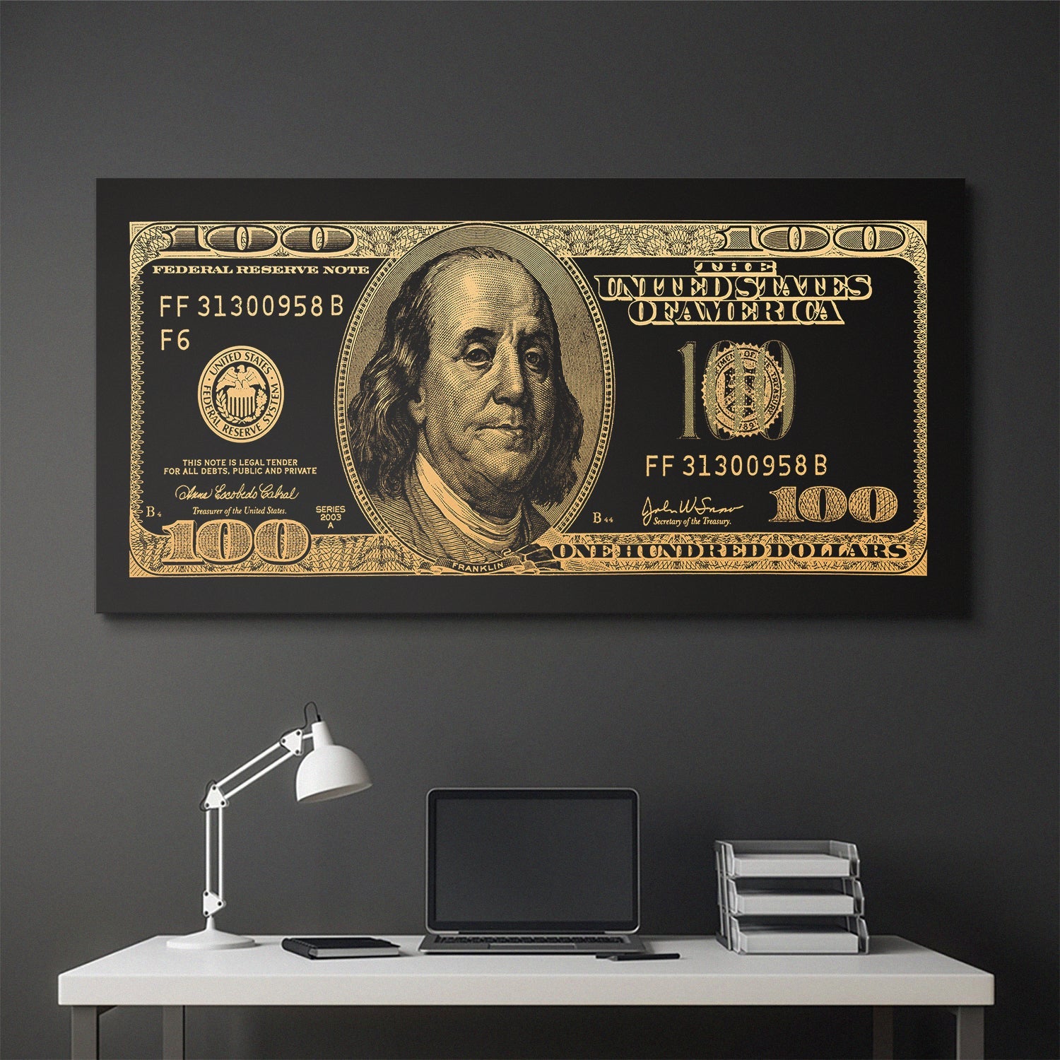 Gold Standard canvas wall art