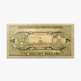 Golden Million Dollars canvas wall art