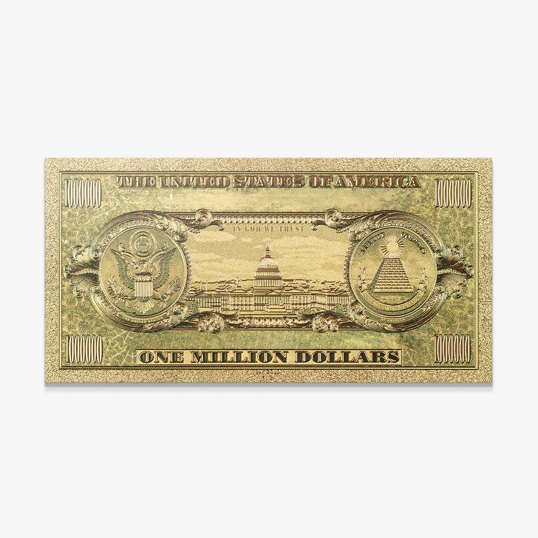 Golden Million Dollars canvas art