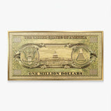 Golden Million Dollars canvas wall art