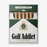 Golf Addict canvas white frame