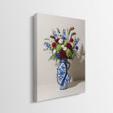Golf Vase canvas gallery-wrapped side edge