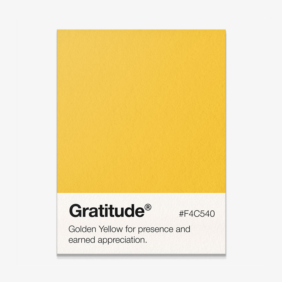 Gratitude Palette motivational canvas wall art