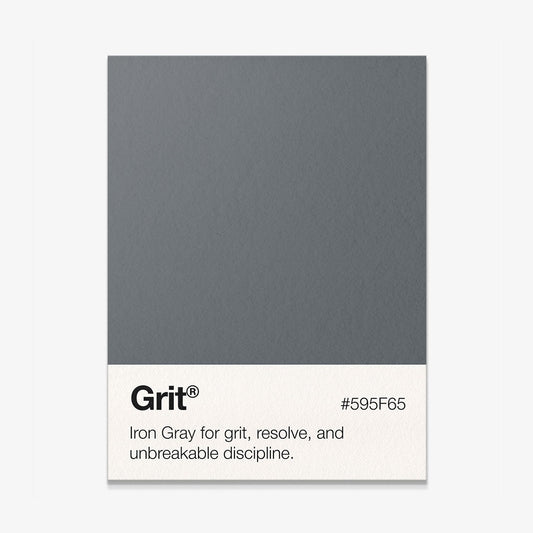 Grit Palette motivational canvas wall art