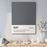 Grit Palette canvas wall art