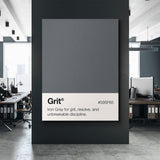 Grit Palette canvas wall art