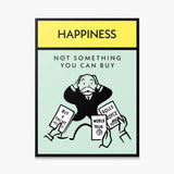 Happiness canvas wall art