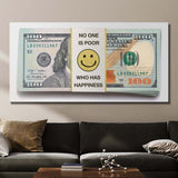 Happiness (Dollar Edition) canvas wall art